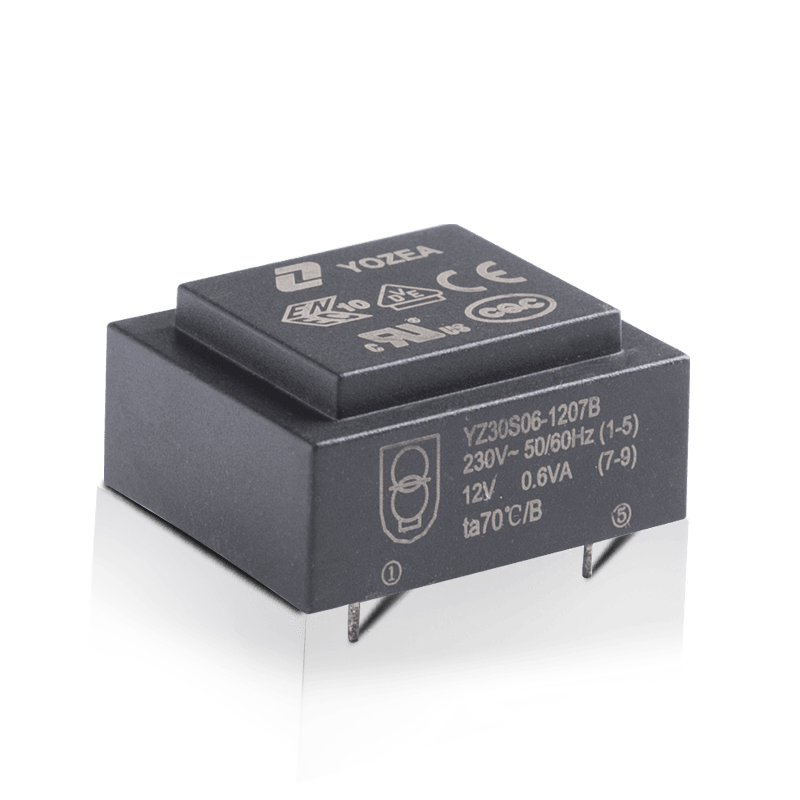 YZ30S06-1207B Small Size 0.6va output 6v ad 24v descendat transformer