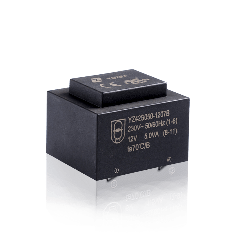 YZ42S080-1207B-EI38 3.2VA Minimum Frequency YOZEA Brand parva magnitudine pcb transformer